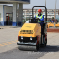 Compactador de construcción de carretera de mini rodillo vibratorio diesel de 1.7 toneladas